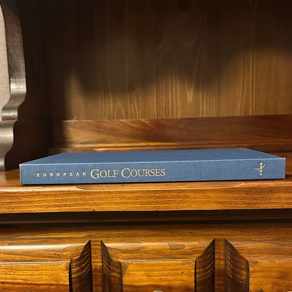 European Golf Courses Coffee Table Book